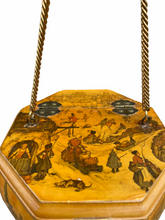 Load image into Gallery viewer, Vintage Anton Pieck Wooden Box Purse Circus Scene
