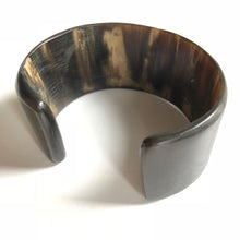 Load image into Gallery viewer, Vintage Black Horn Cuff
