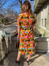 Load image into Gallery viewer, 60s Bold Pattern Dress
