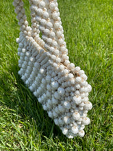 Load image into Gallery viewer, Vintage Italian White Beaded Bag
