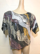 Load image into Gallery viewer, JLB Vintage Sequin Top
