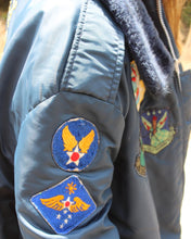 Load image into Gallery viewer, Air Force Vintage Bomber Jacket
