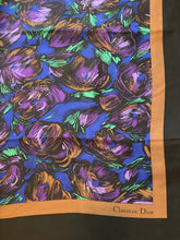 Load image into Gallery viewer, Vintage Large Christian Dior Silk Scarf
