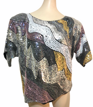 Load image into Gallery viewer, JLB Vintage Sequin Top
