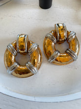 Load image into Gallery viewer, Givenchy Life Preserver Vintage Earrings
