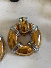 Load image into Gallery viewer, Givenchy Life Preserver Vintage Earrings
