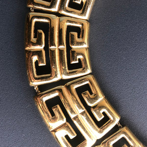Givenchy Large Logo Statement Necklace