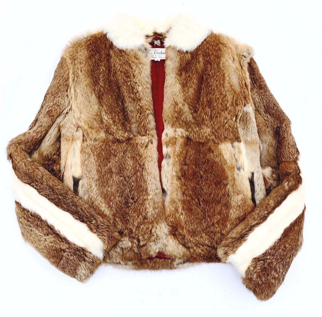 French Couture Plush Jacket