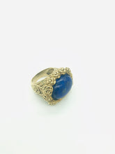 Load image into Gallery viewer, Lapis Lazuli Vintage Turkish Ring
