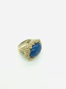 Lapis Lazuli Vintage Turkish Ring