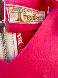 Vintage Pink Tesoro’s Collared Maxi