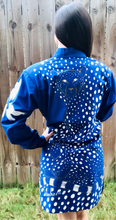 Load image into Gallery viewer, Vintage signed Alfred Shaheen Painted Cheetah top &amp; pant set
