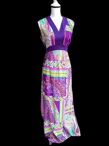 Vintage 60s Maxi Dress